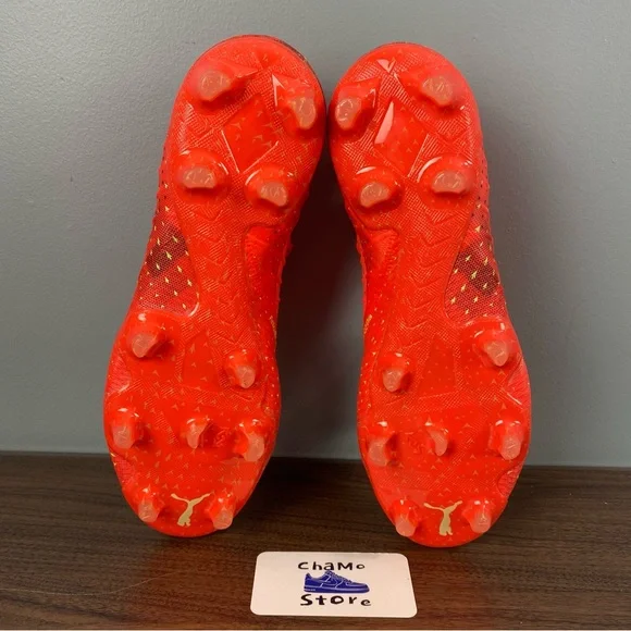 PUMA FUTURE Z 1.4 FG/AG FEARLESS FIERY Coral Soccer Cleats 106989 03 Sz 10.5 - Picture 7 of 8